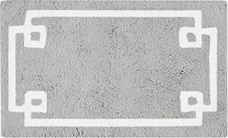 Olliix.com Bath Rugs - Evan 24x72" Bath Rug Grey