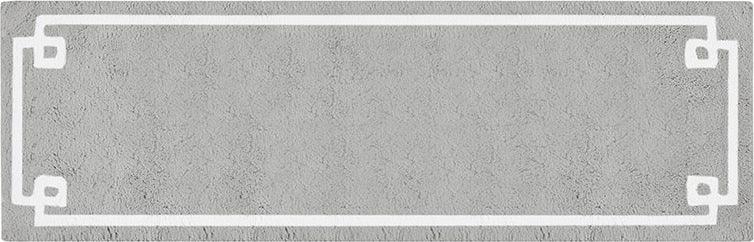 Olliix.com Bath Rugs - Evan 24x72" Bath Rug Grey