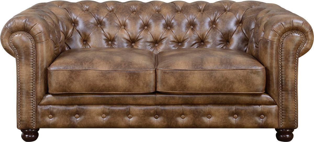 Elements Loveseats - Fallon Loveseat Brown