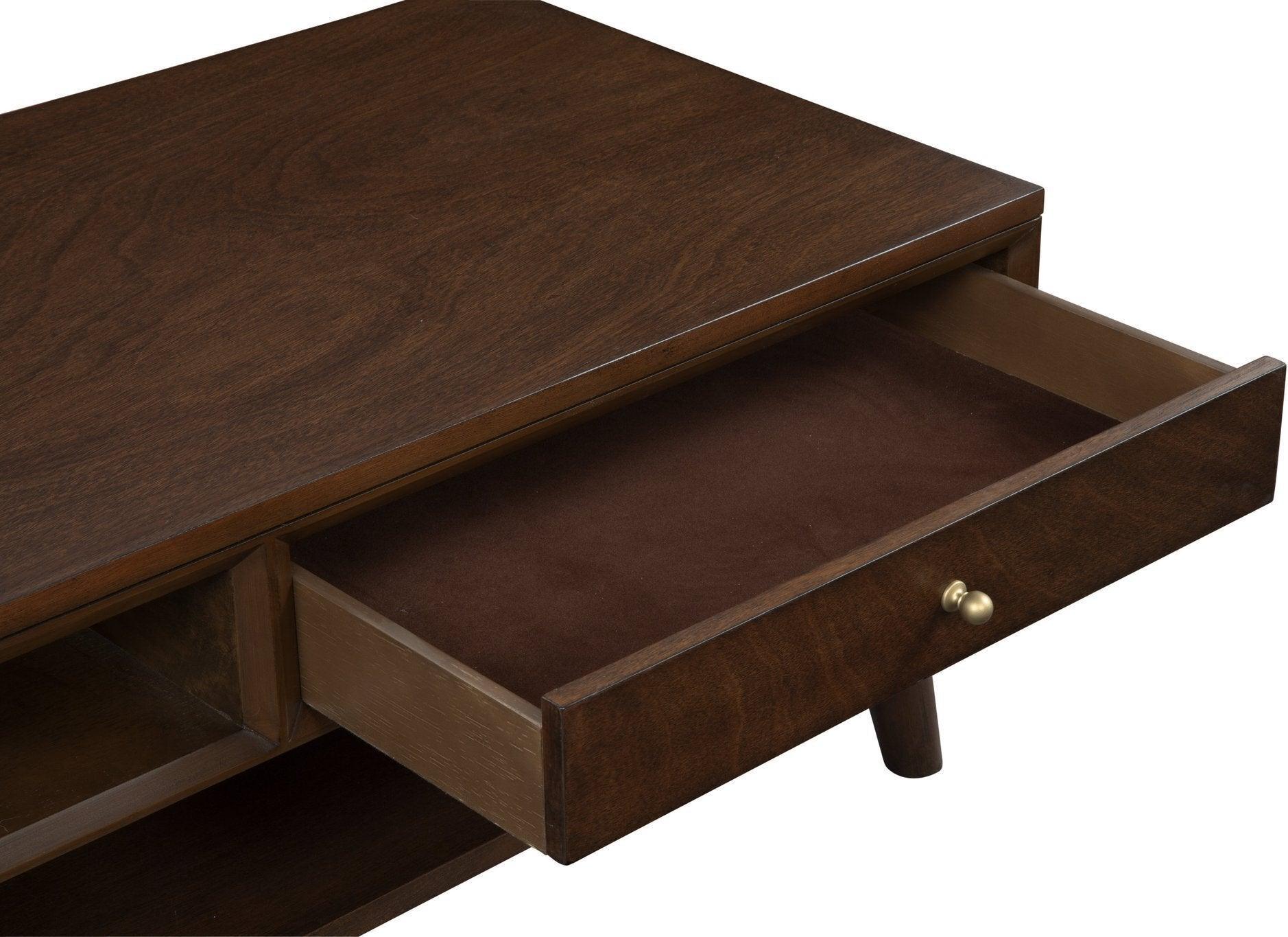 Alpine Furniture Coffee Tables - Flynn Coffee Table Walnut