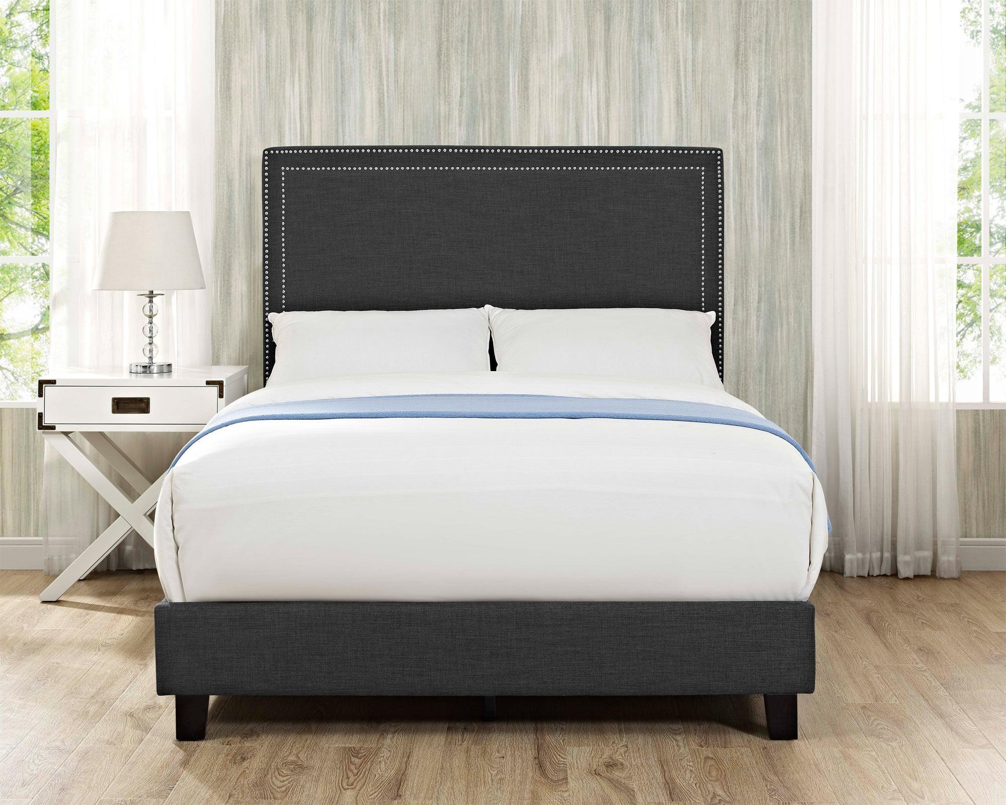 Elements Beds - Full Platform Bed Charcoal