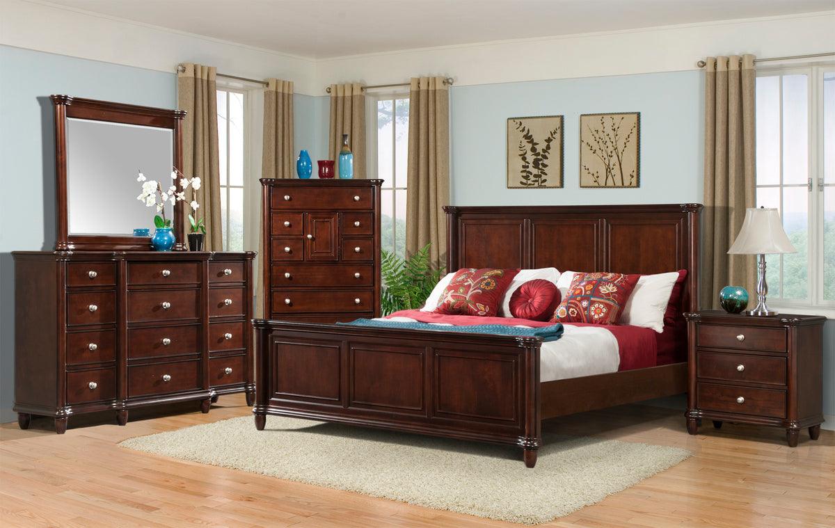 Elements Bedroom Sets - Gavin Dresser & Mirror Set