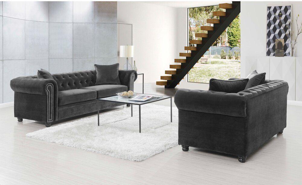 Elements Sofas & Couches - Gramercy Sofa Slate