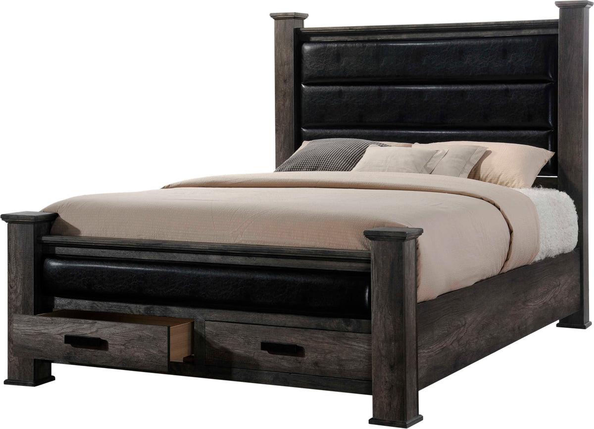 Elements Beds - Grayson Queen Storage Poster Bed