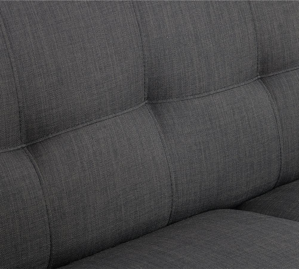 Elements Loveseats - Hailey Loveseat in Charcoal