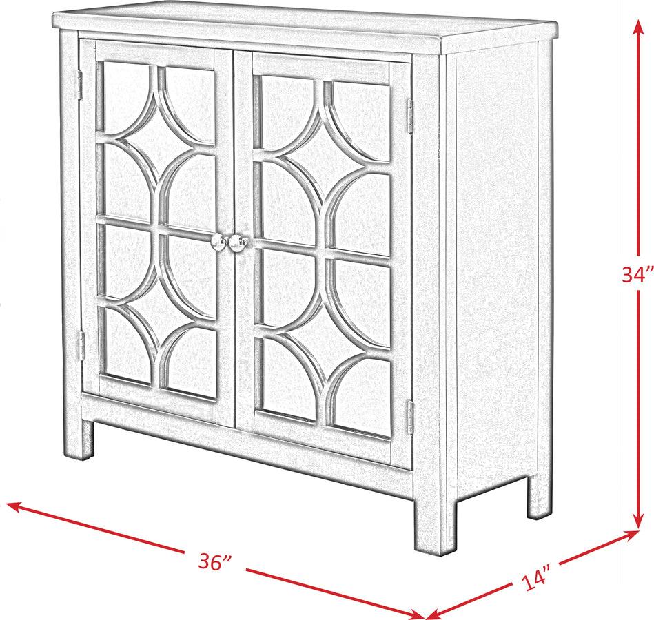 Elements Chest of Drawers - Harlow Accent Chest Antique Red