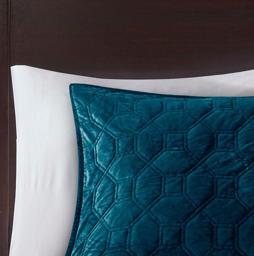 Olliix.com Comforters & Blankets - Harper Full/Queen Coverlet & Bedspread Teal