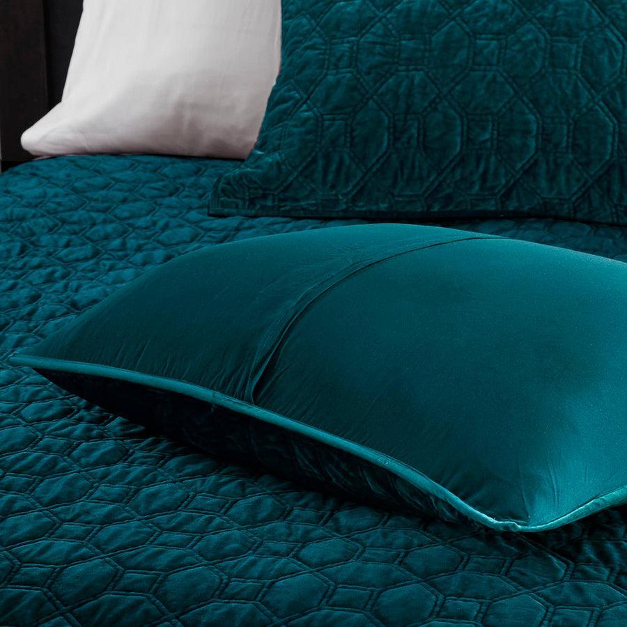 Olliix.com Comforters & Blankets - Harper Full/Queen Coverlet & Bedspread Teal