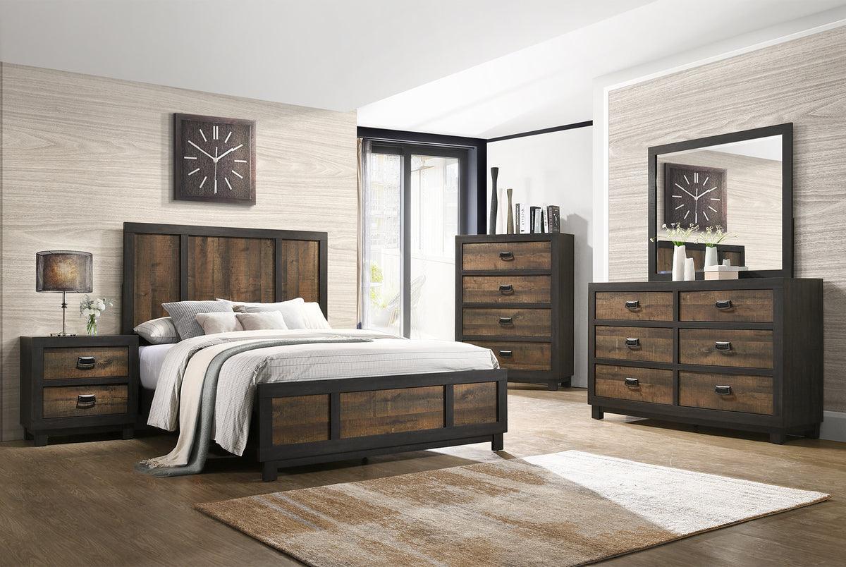 Elements Beds - Harrison Queen Panel Bed