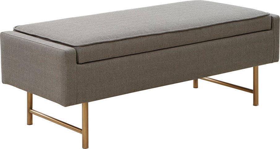 Olliix.com Benches - Heath Accent Bench Gray