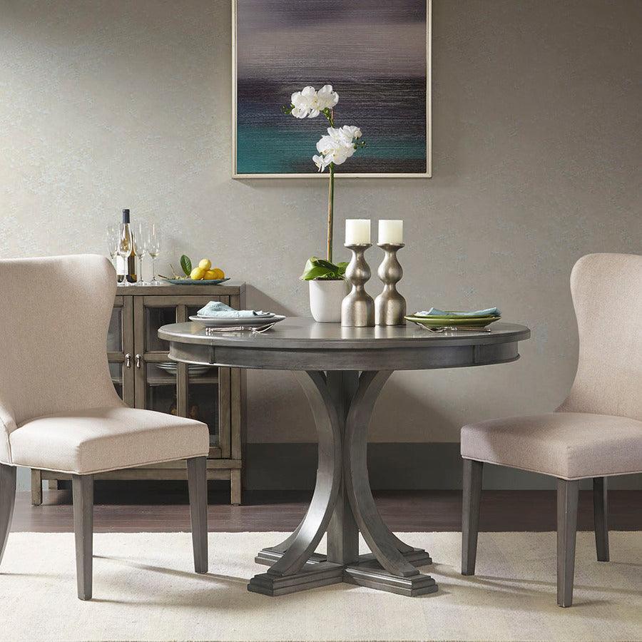 Olliix.com Dining Tables - Helena Round Dining Table Gray