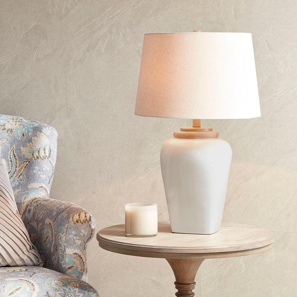 Olliix.com Table Lamps - Jemma Table Lamp White