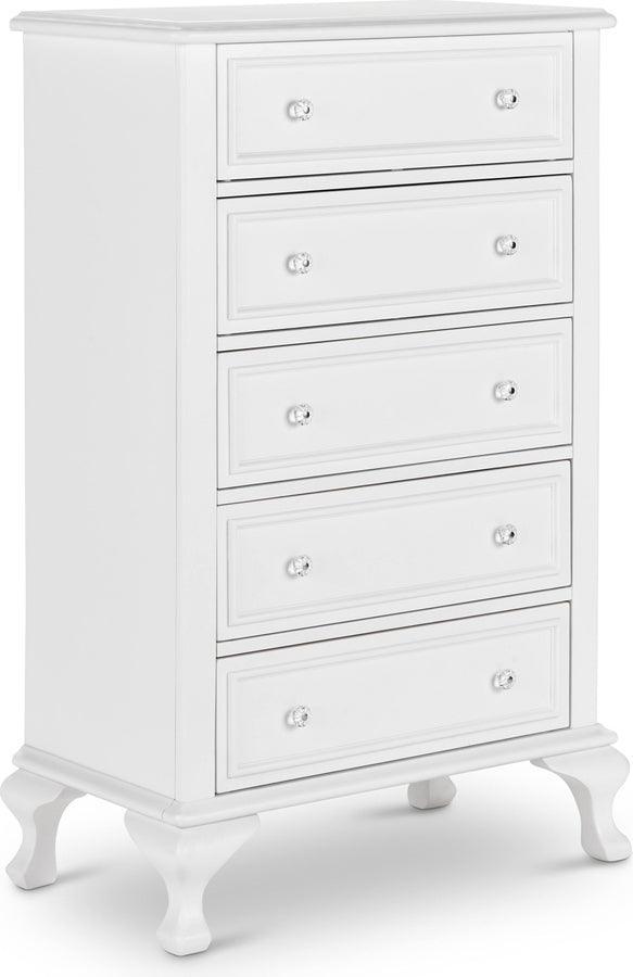 Elements Bedroom Sets - Jenna Twin Panel 3PC Bedroom Set White