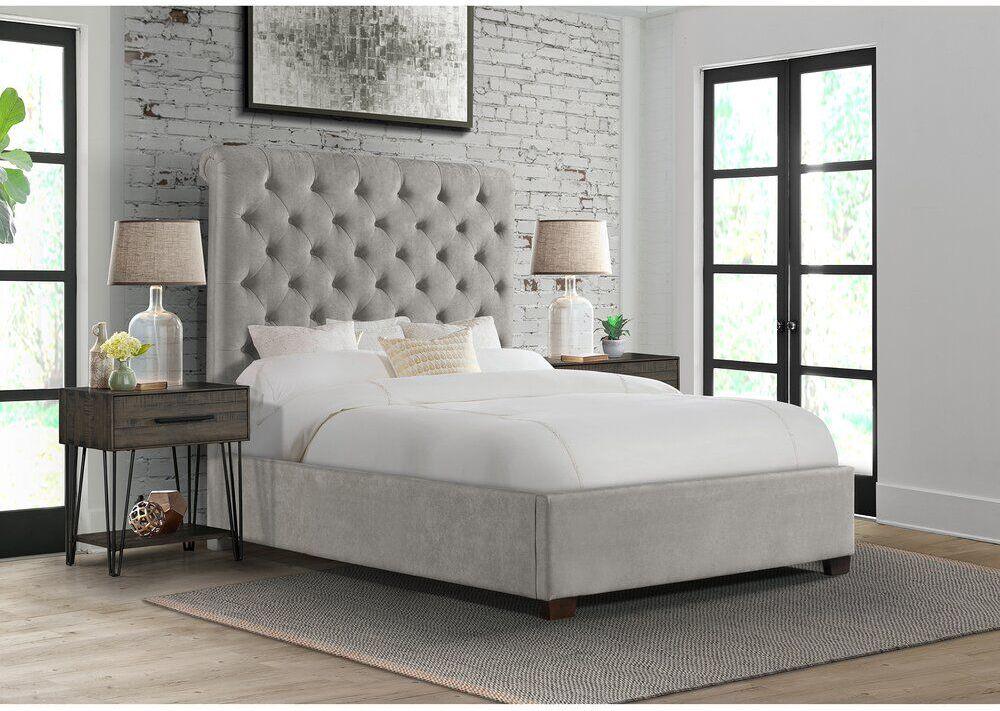 Elements Beds - Jeremiah Queen Bed Gray