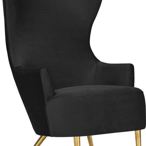 Velvet 2025 chair black