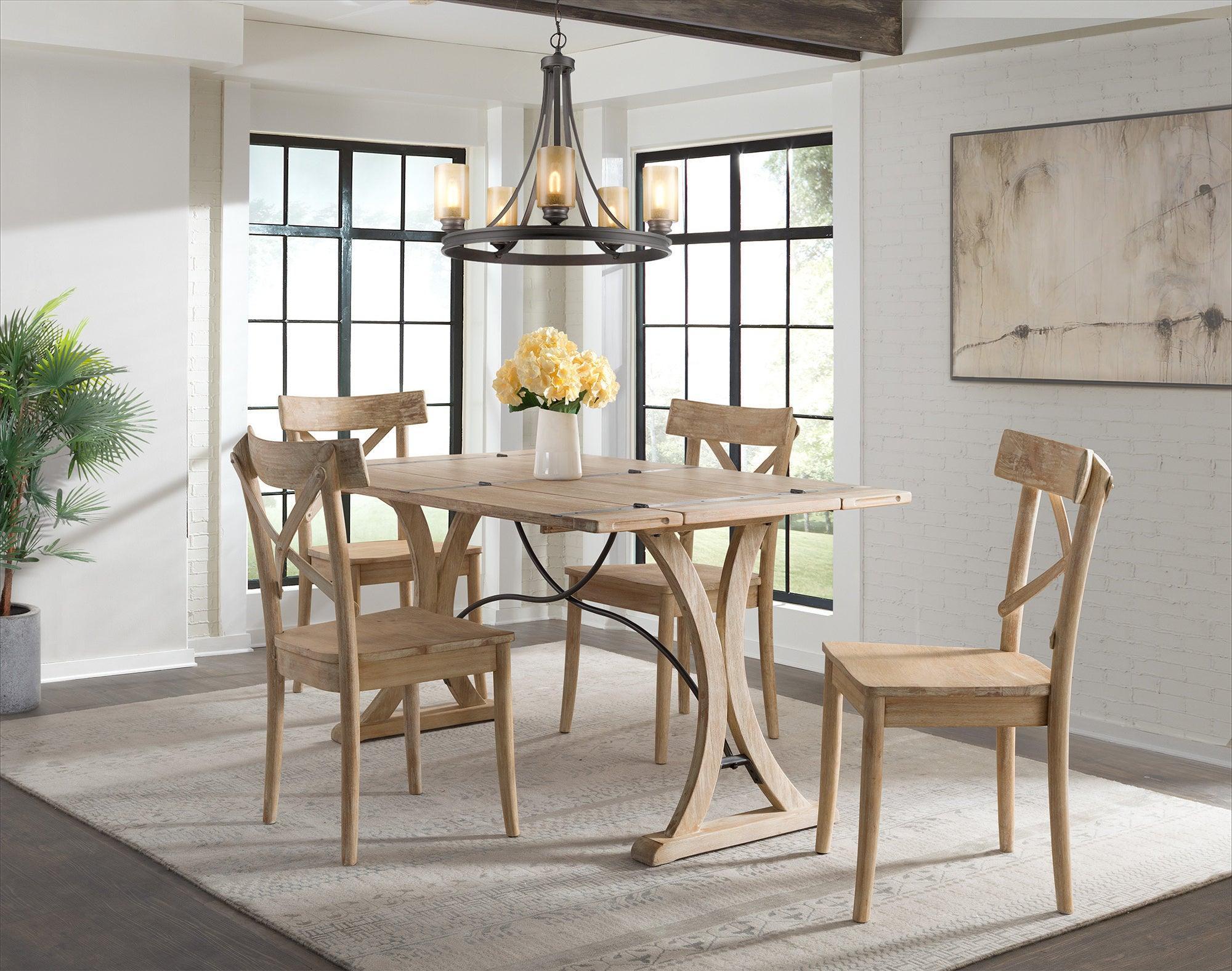 Elements Dining Tables - Keaton Folding Top Dining Table