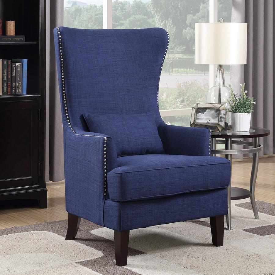 Elements Accent Chairs - Kegan Accent Chair Blue