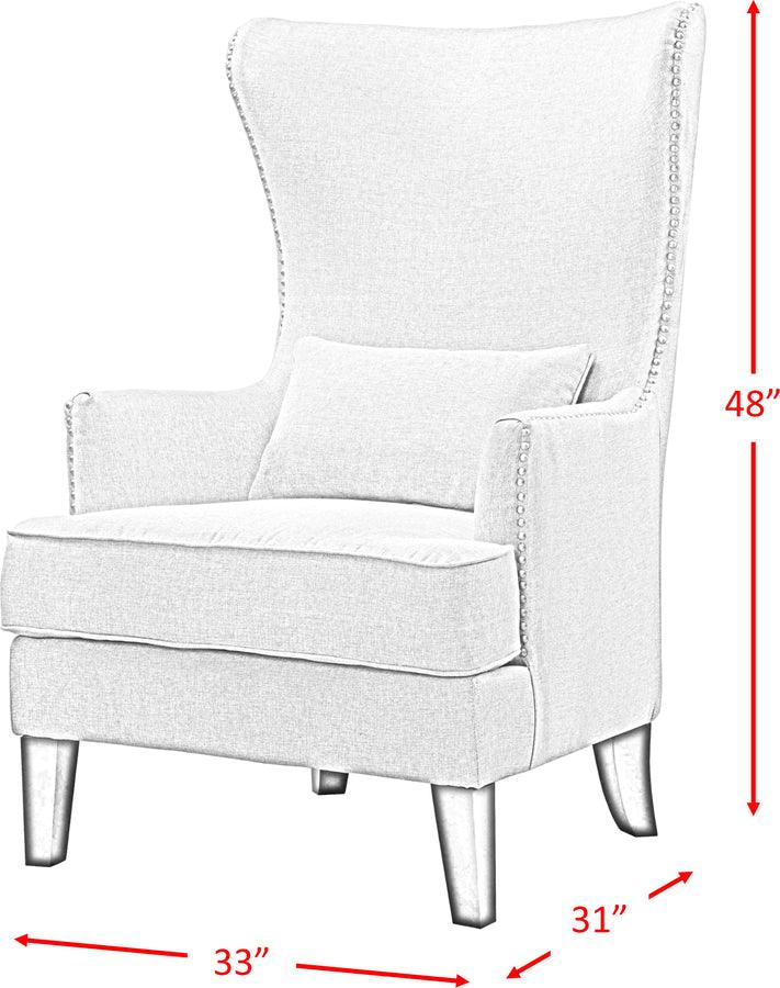 Elements Accent Chairs - Kegan Accent Chair Blue