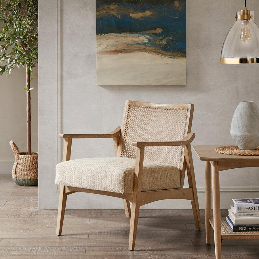 Olliix.com Accent Chairs - Kelly Accent Chair Light Brown