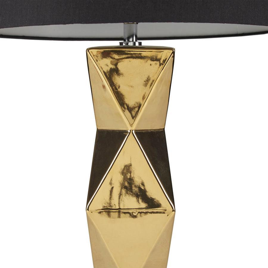 Olliix.com Table Lamps - Kenlyn Ceramic Table Lamp Gold