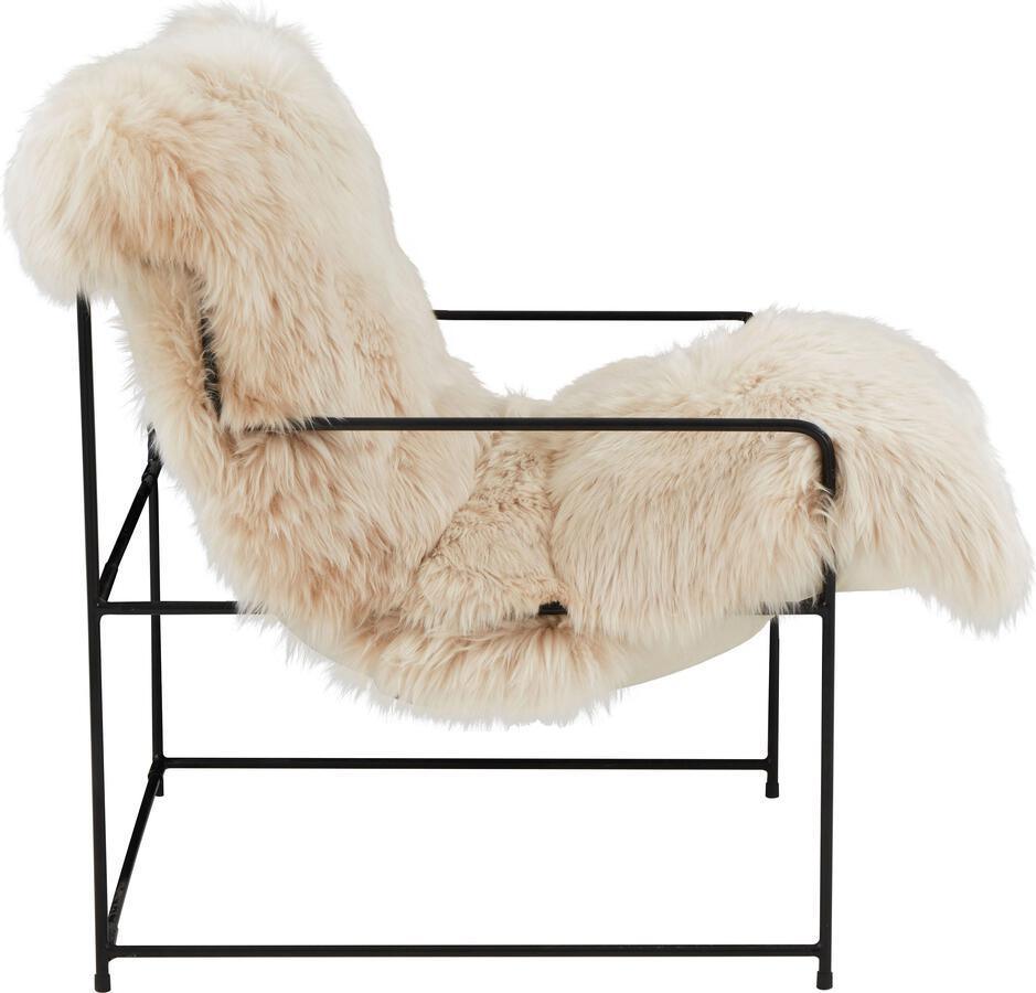 Tov Furniture Accent Chairs - Kimi Genuine Sheepskin chair