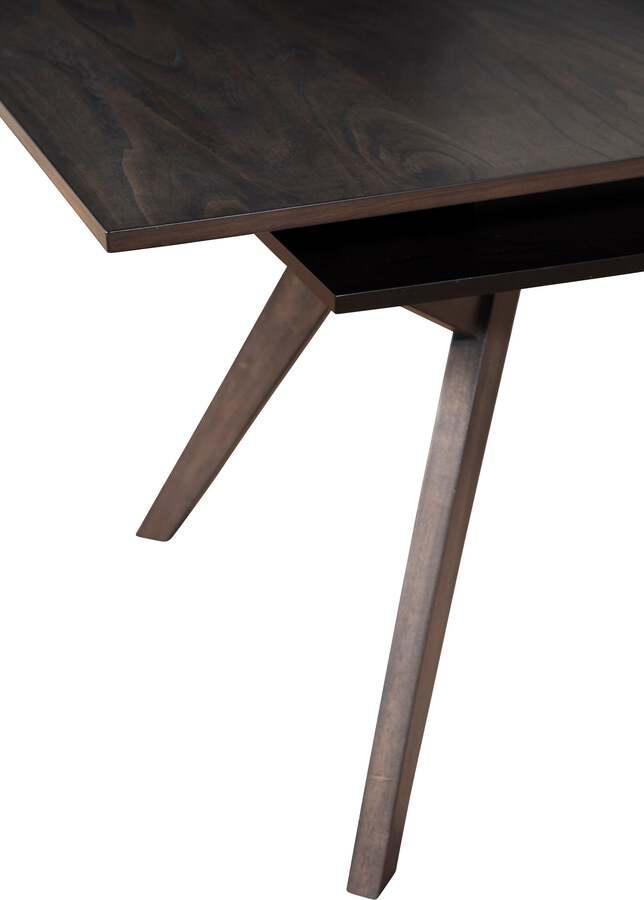 Alpine Furniture Dining Tables - Lennox Rectangular Extension Dining Table Dark Tobacco