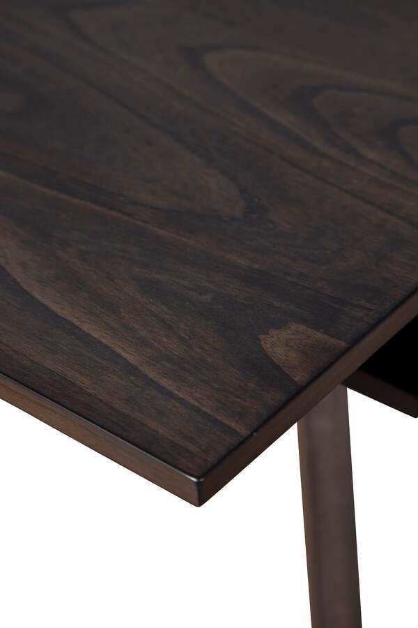 Alpine Furniture Dining Tables - Lennox Rectangular Extension Dining Table Dark Tobacco