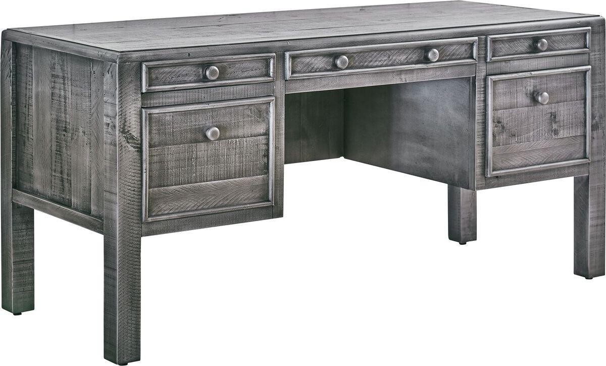 Elements Desks - Lenox Desk in Industrial Grey