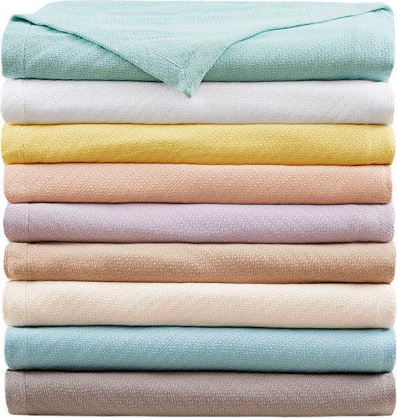 Shop Liquid Cotton Blanket King Blush Comforters Blankets