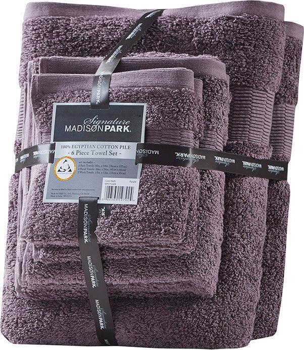 Olliix.com Bath Towels - Luxor Bath Towel Purple