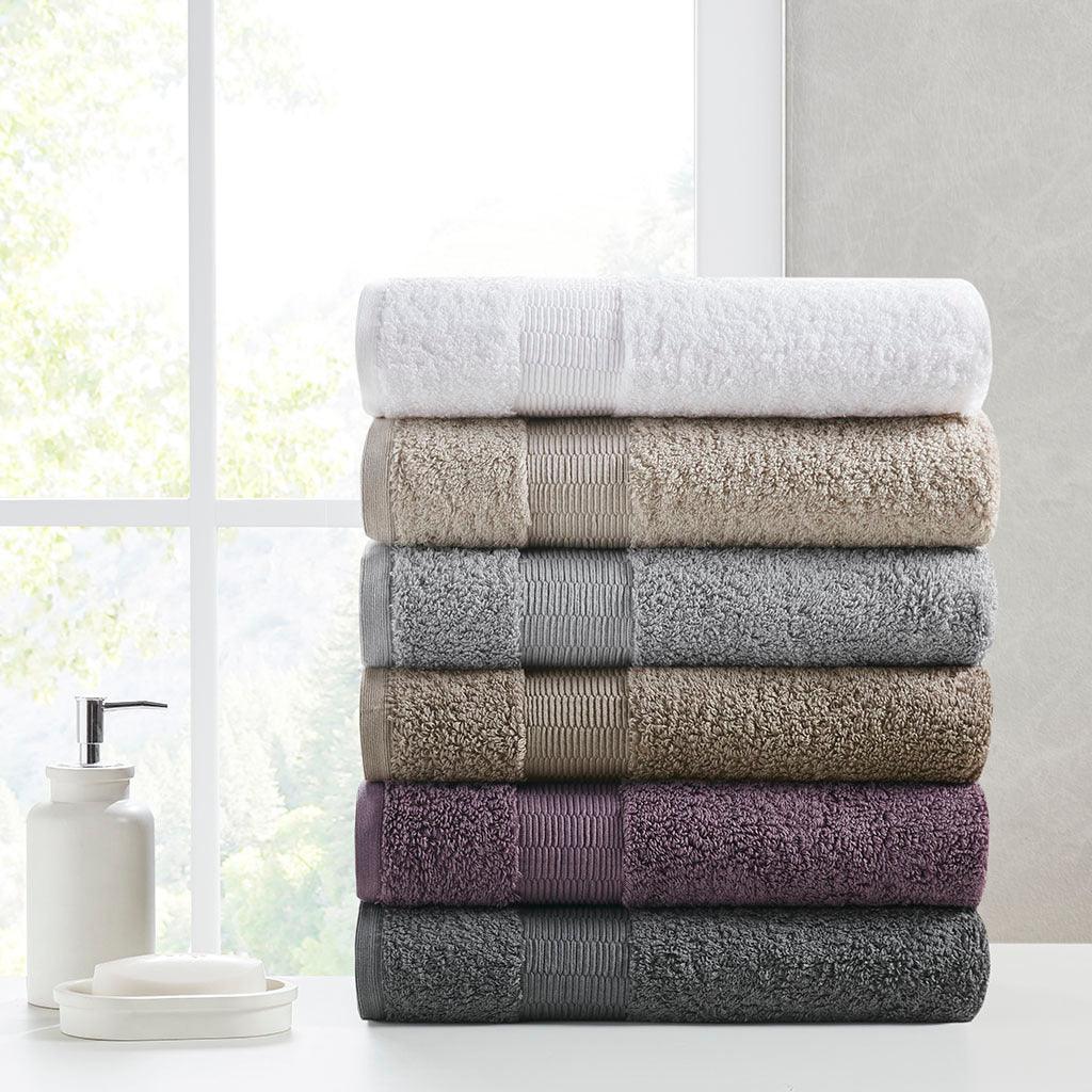 Olliix.com Bath Towels - Luxor Bath Towel Purple