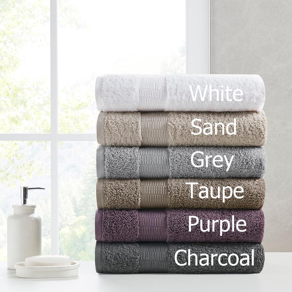 Olliix.com Bath Towels - Luxor Bath Towel Purple