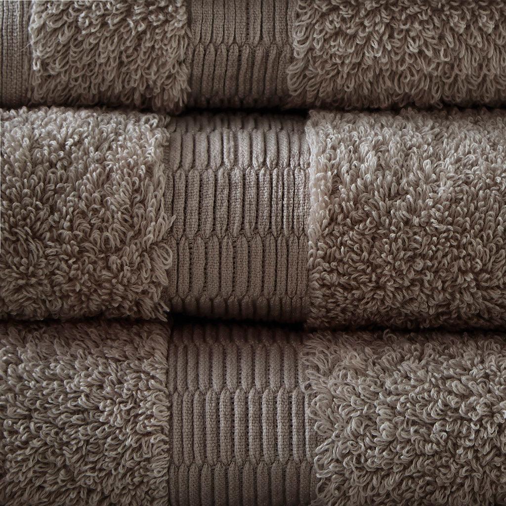 Olliix.com Bath Towels - Luxor Bath Towel Taupe