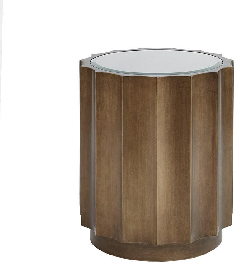 Olliix.com Side & End Tables - Madison Park Valentina Accent Table Bronze