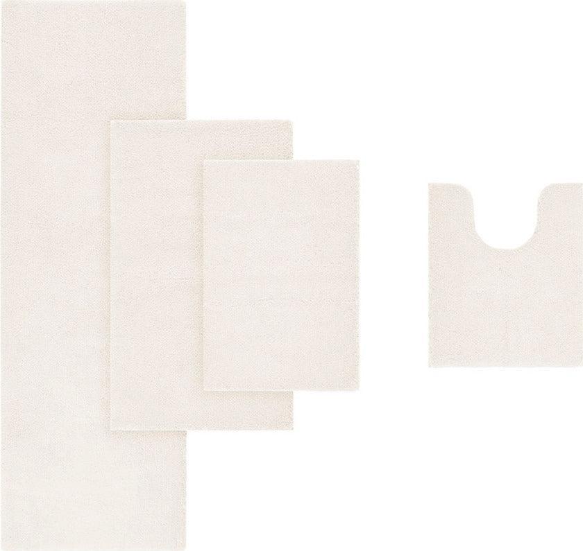 Madison Park Signature Marshmallow Bath Rug White