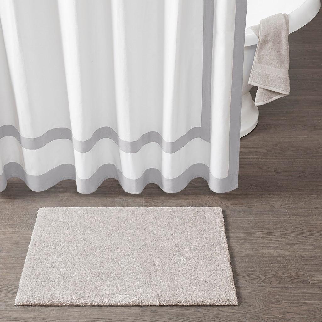 Olliix.com Bath Rugs - Marshmallow 24" Bath Rug Taupe