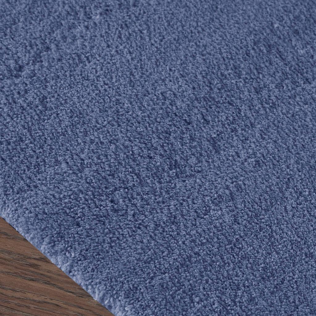 Marshmallow Quick Dry Microfiber Bath Rugs by Madison Park Signature