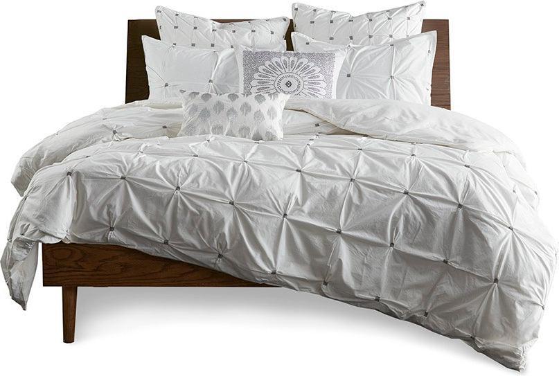 Colcha Linens Cambric White Comforter-Queen - Macy's