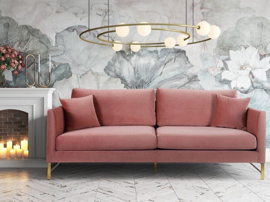 Tov Furniture Sofas & Couches - Massi Sofa Rose