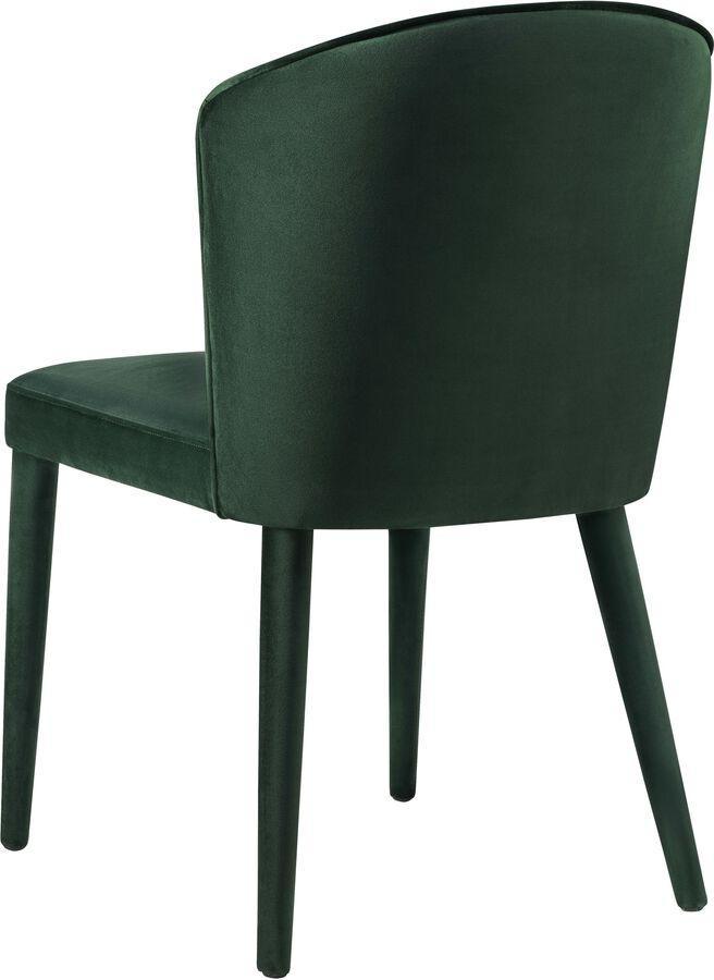 Tov Furniture Accent Chairs - Metropolitan Forest Green Velvet Chair