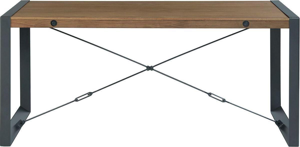 Elements Dining Tables - Micah Rectangular Dining Table in Walnut