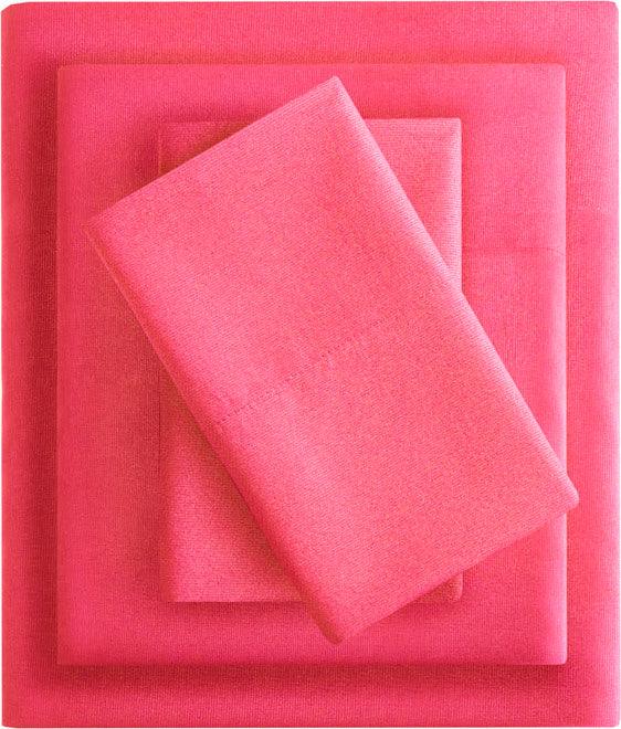 Olliix.com Sheets & Sheet Sets - Microfiber King Sheet Set Pink