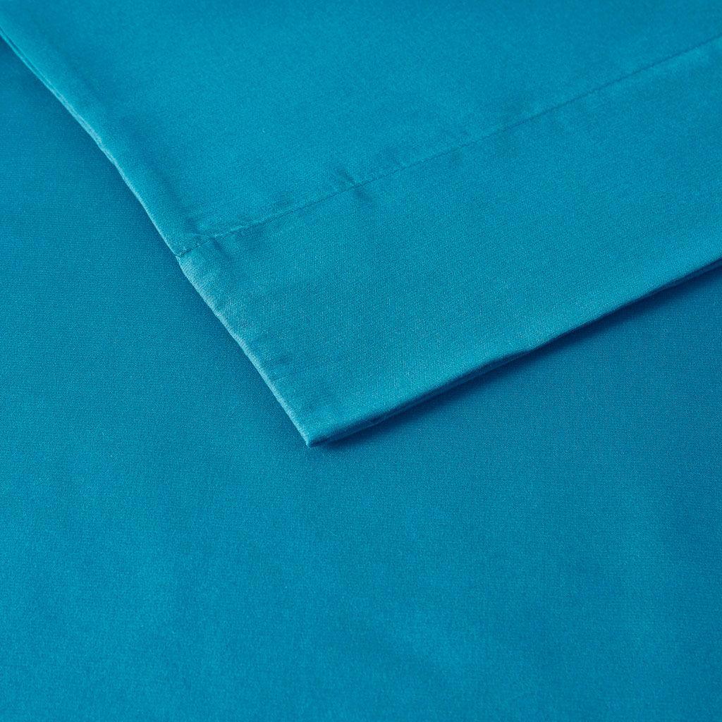 Olliix.com Sheets & Sheet Sets - Microfiber King Sheet Set Teal