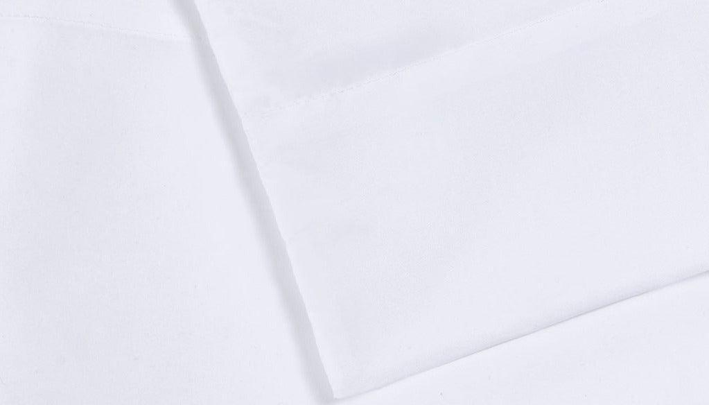 Olliix.com Sheets & Sheet Sets - Microfiber Queen Sheet Set White