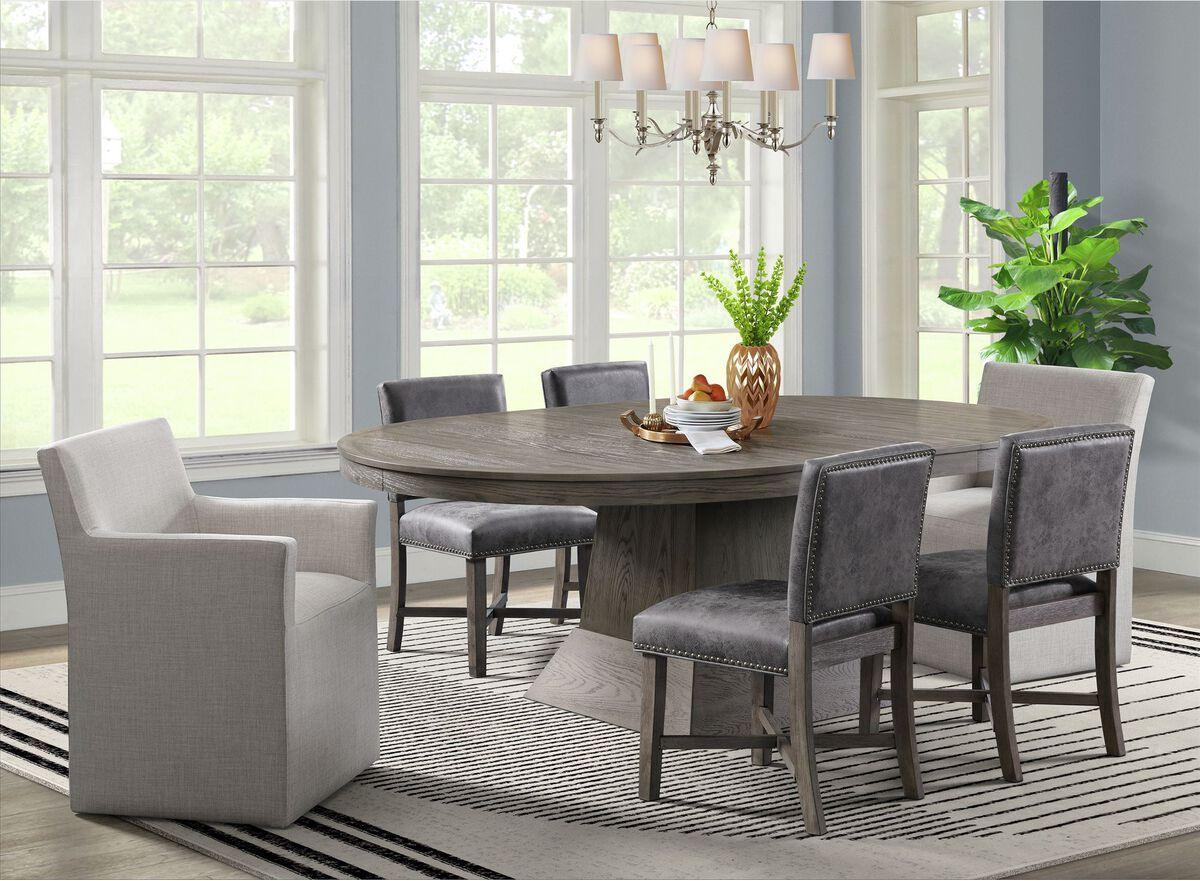 Elements Dining Sets - Modesto 7PC Dining Set in Grey Grey