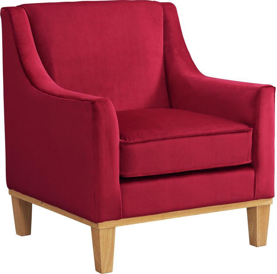 Elements Accent Chairs - Moxie Chair in Ruby