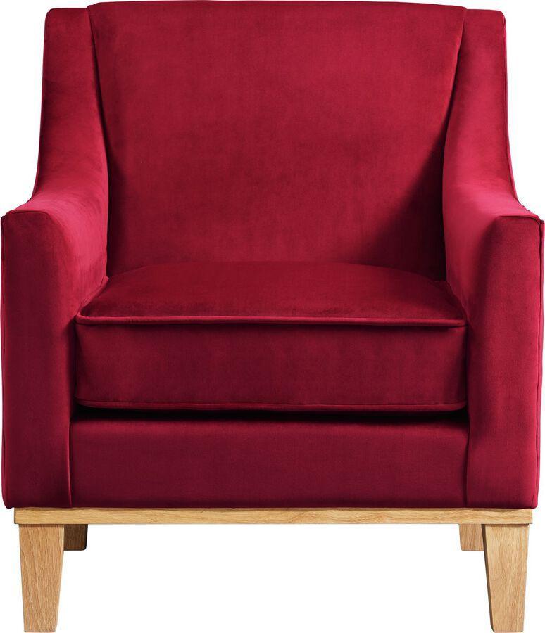 Elements Accent Chairs - Moxie Chair in Ruby