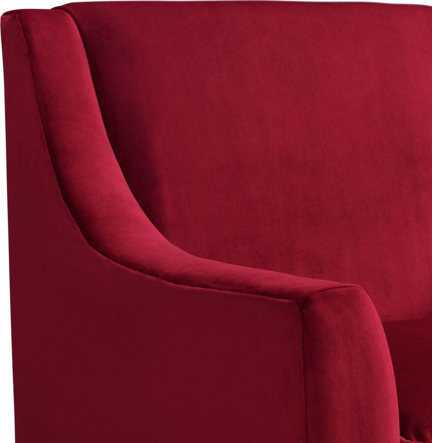 Elements Accent Chairs - Moxie Chair in Ruby