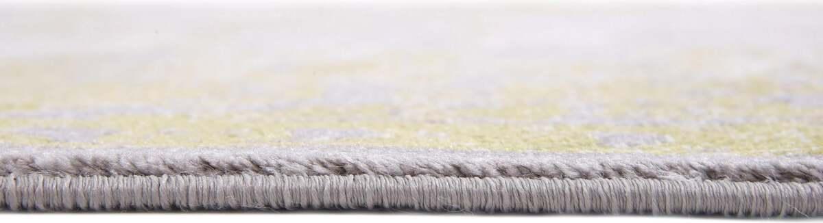 Unique Loom Indoor Rugs - New Classical Border 8x11 Light Green & Gray