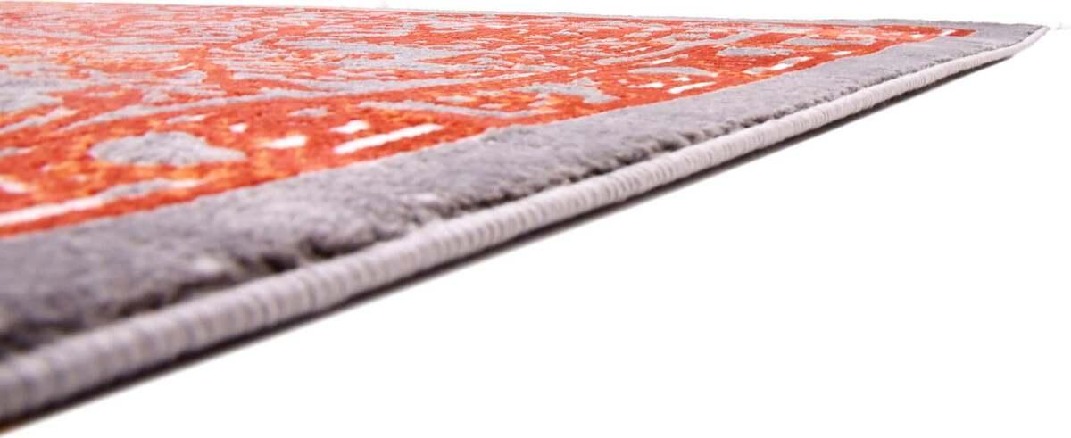 Unique Loom Indoor Rugs - New Classical Border 9x12 Terracotta & Gray